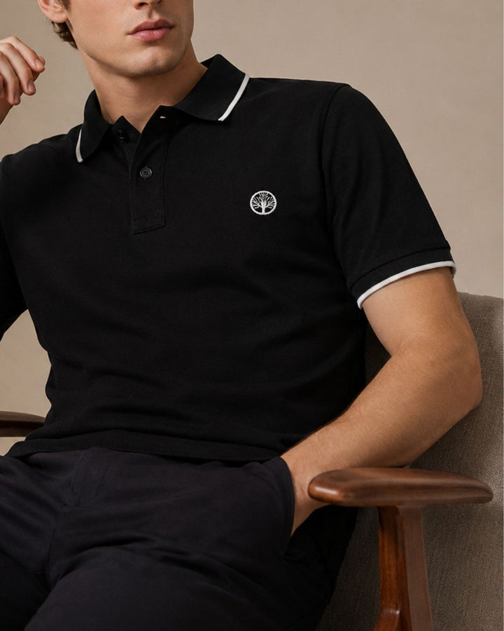 Camiseta Polo Pique Hombre Slim
