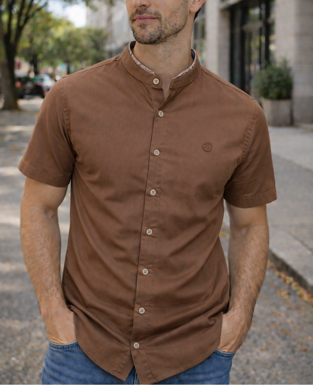 Camisa Riviera Neru Ice - Purple Rain