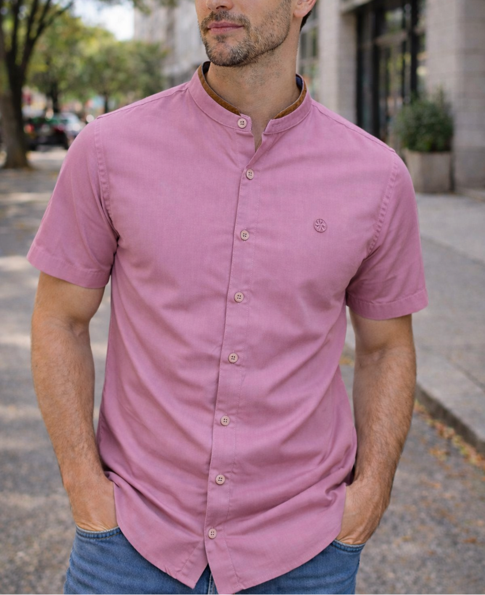 Camisa Riviera Neru Ice - Purple Rain
