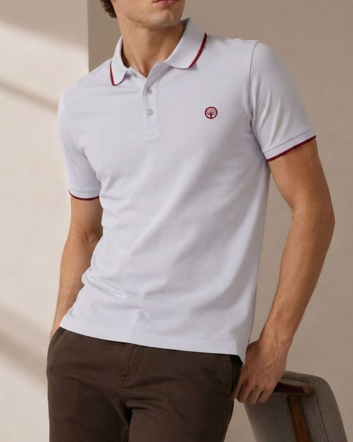 Camiseta Polo Pique Hombre Slim