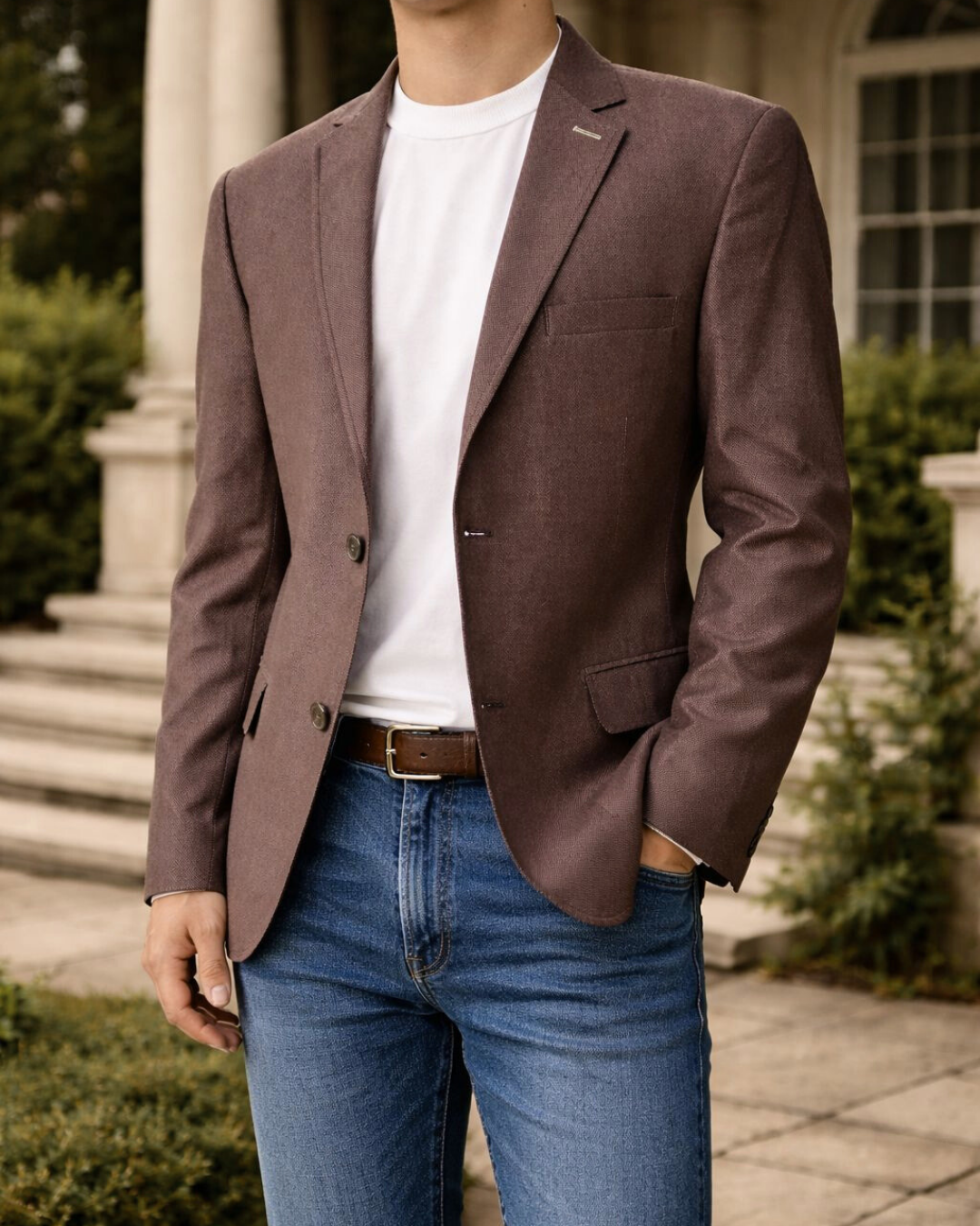 Blazer New Status CafeI Texturizado - Purple Rain