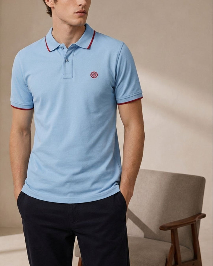 Camiseta Polo Pique Hombre Slim