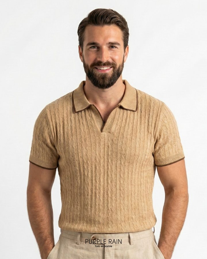 Polo tejida