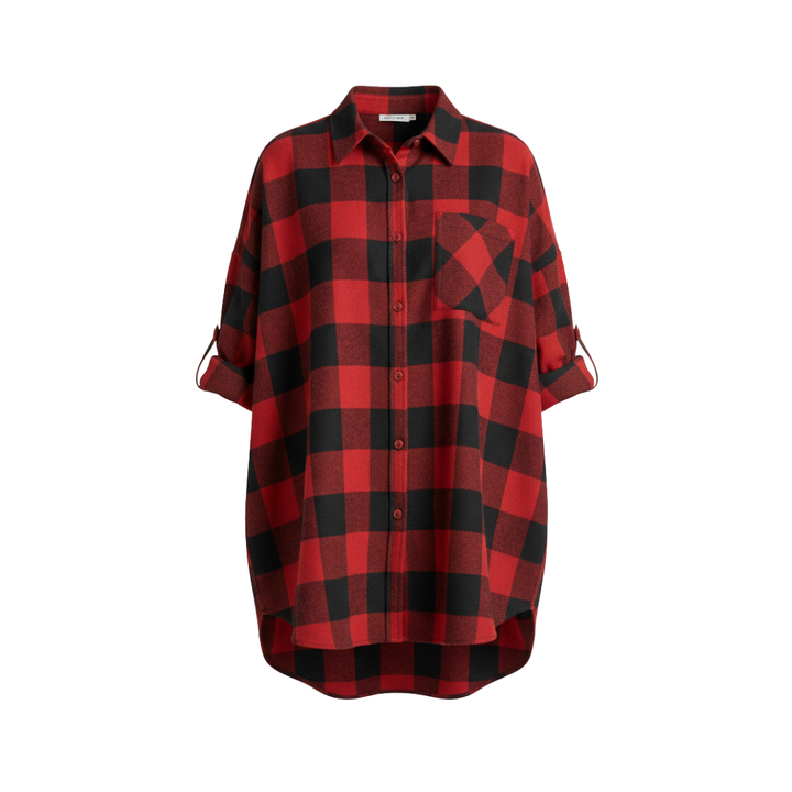 Camisa Leñadora Oversize