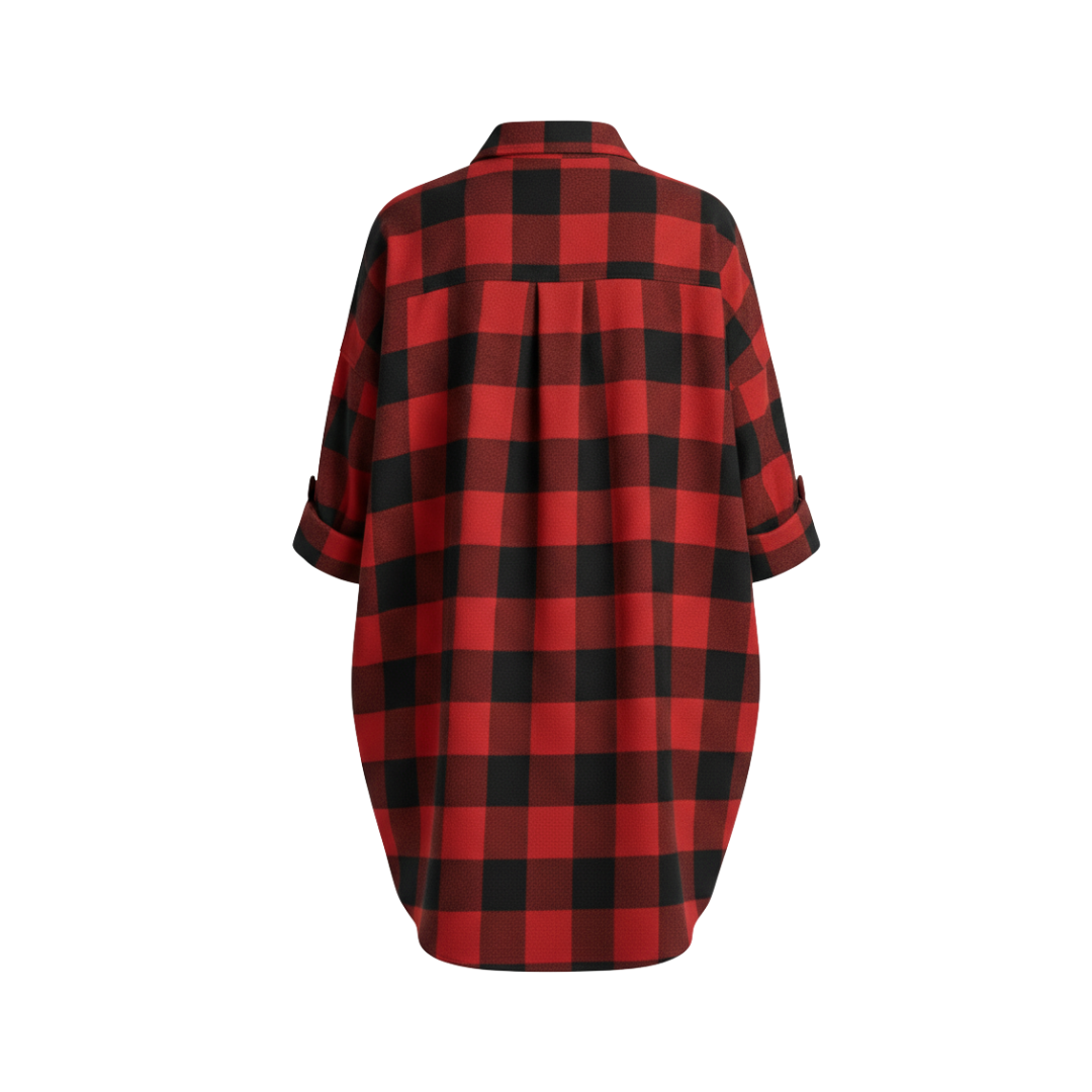 Camisa Leñadora Oversize