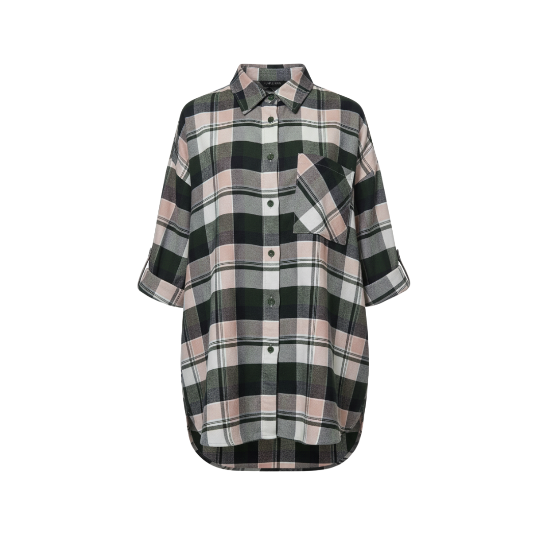 Camisa Leñadora Oversize