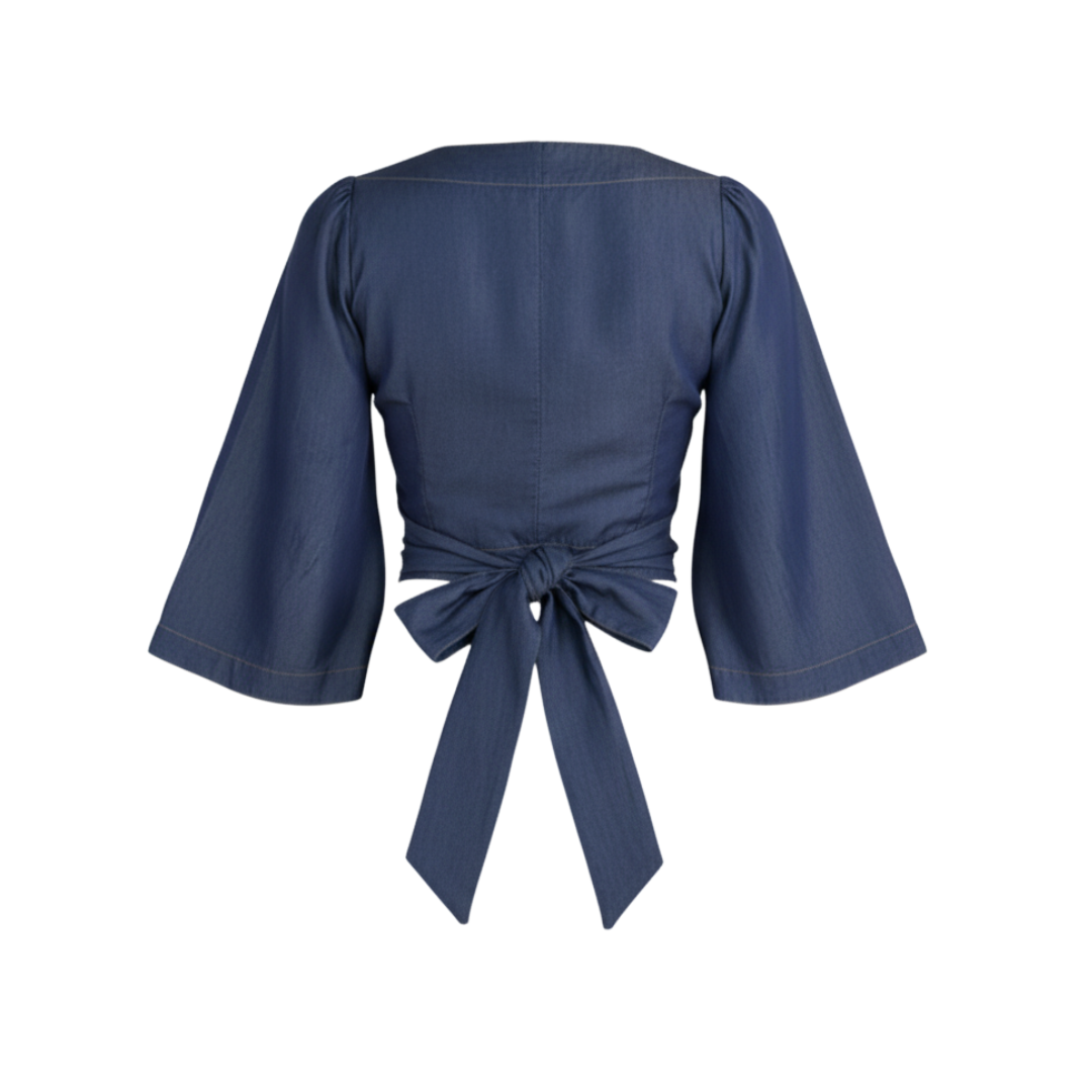 Blusa denim