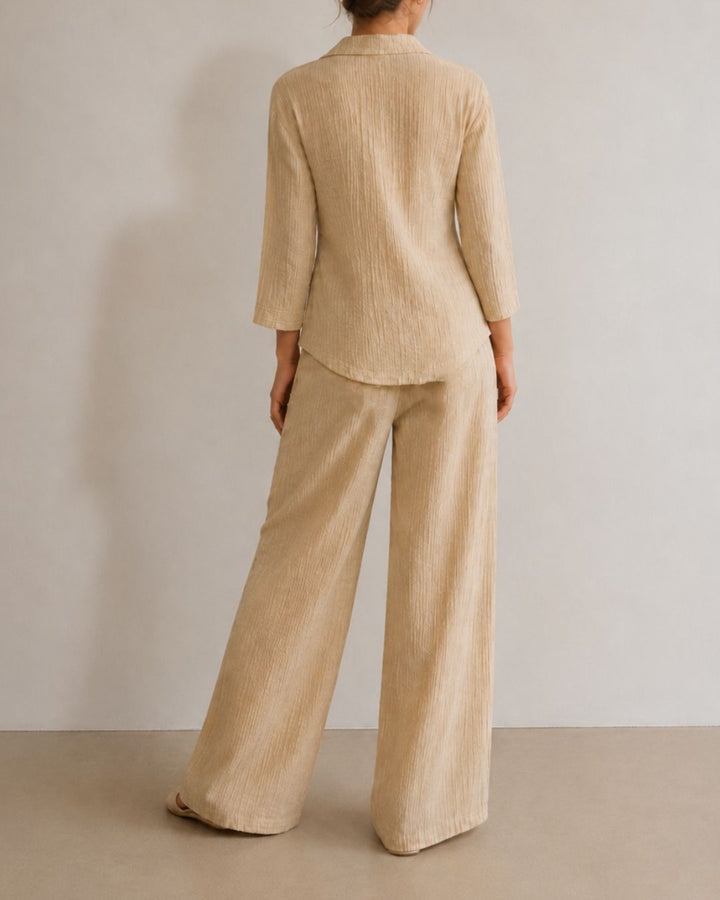 Conjunto Amelie en Rayón Texturizado
