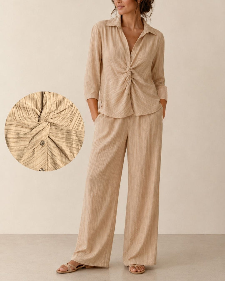 Conjunto Amelie en Rayón Texturizado