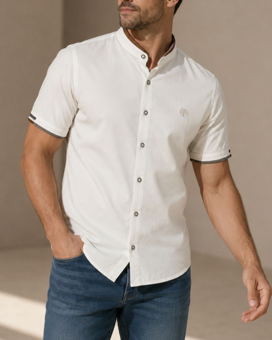 Camisa Riviera Neru Ice - Purple Rain