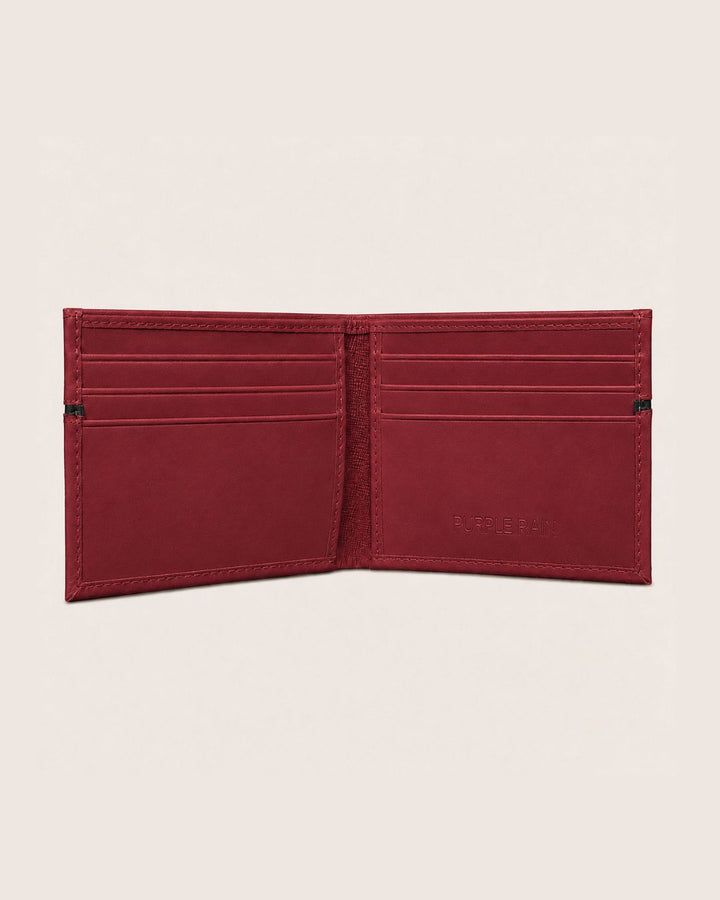 Billetera Clásica de cuero para Hombre Purple Rain