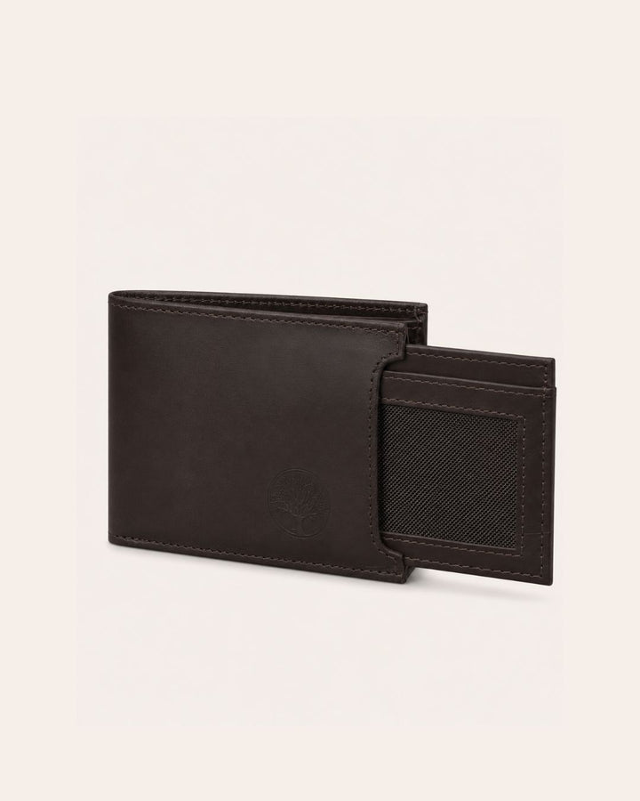 Billetera  de cuero Tarjetero Extraíble