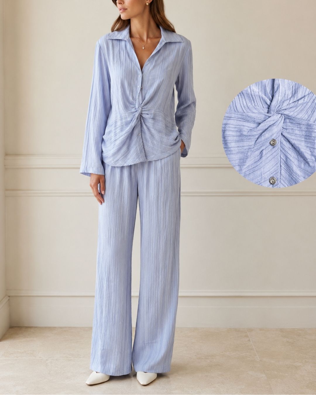 Conjunto Amelie en Rayón Texturizado
