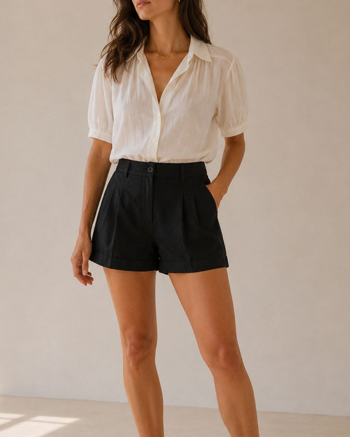 Short Capri Playero Tiro Alto