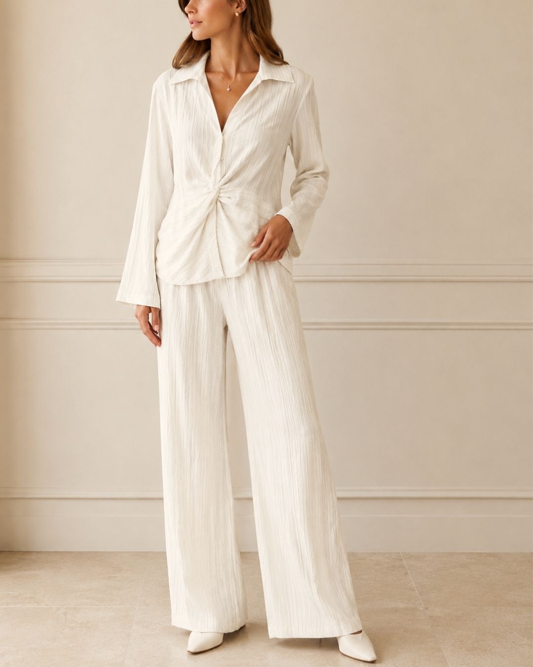 Conjunto Amelie en Rayón Texturizado