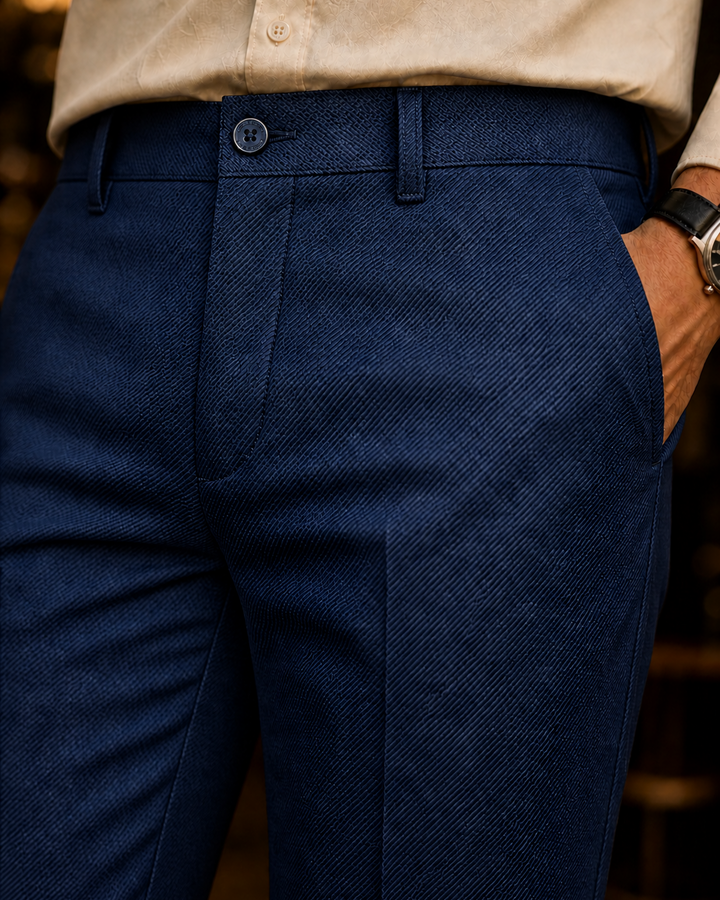 Pantalón Drill Texturizado Luxury - Purple Rain