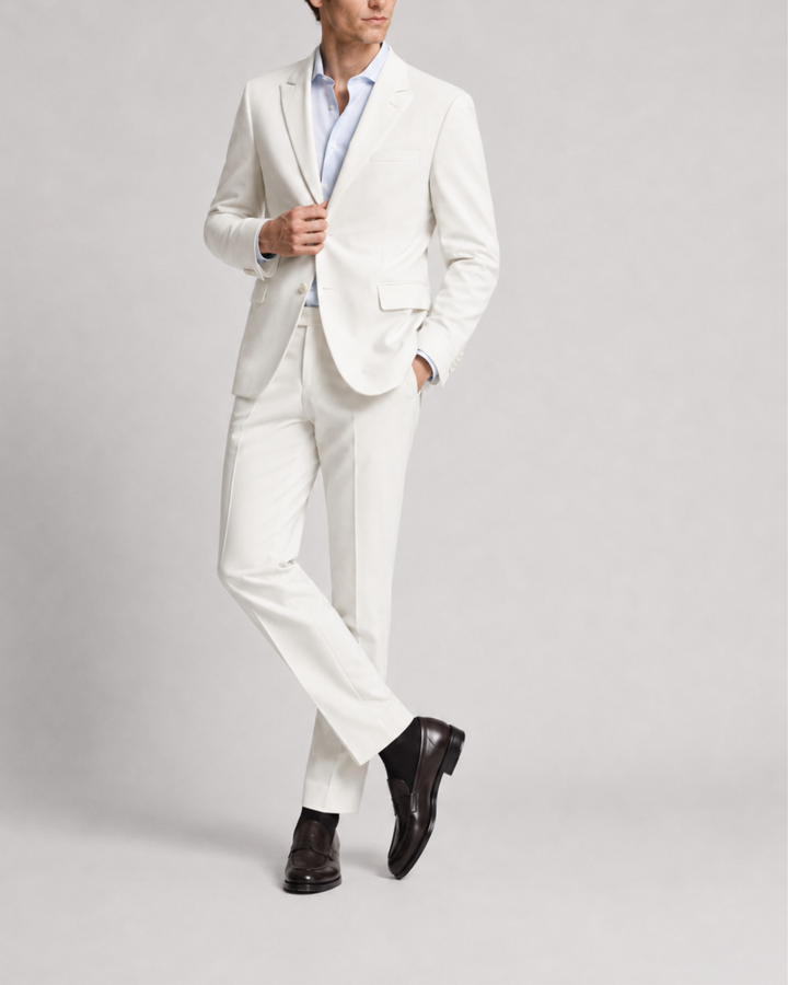 BLAZER HOMBRE TIPO PAÑO  Crudo