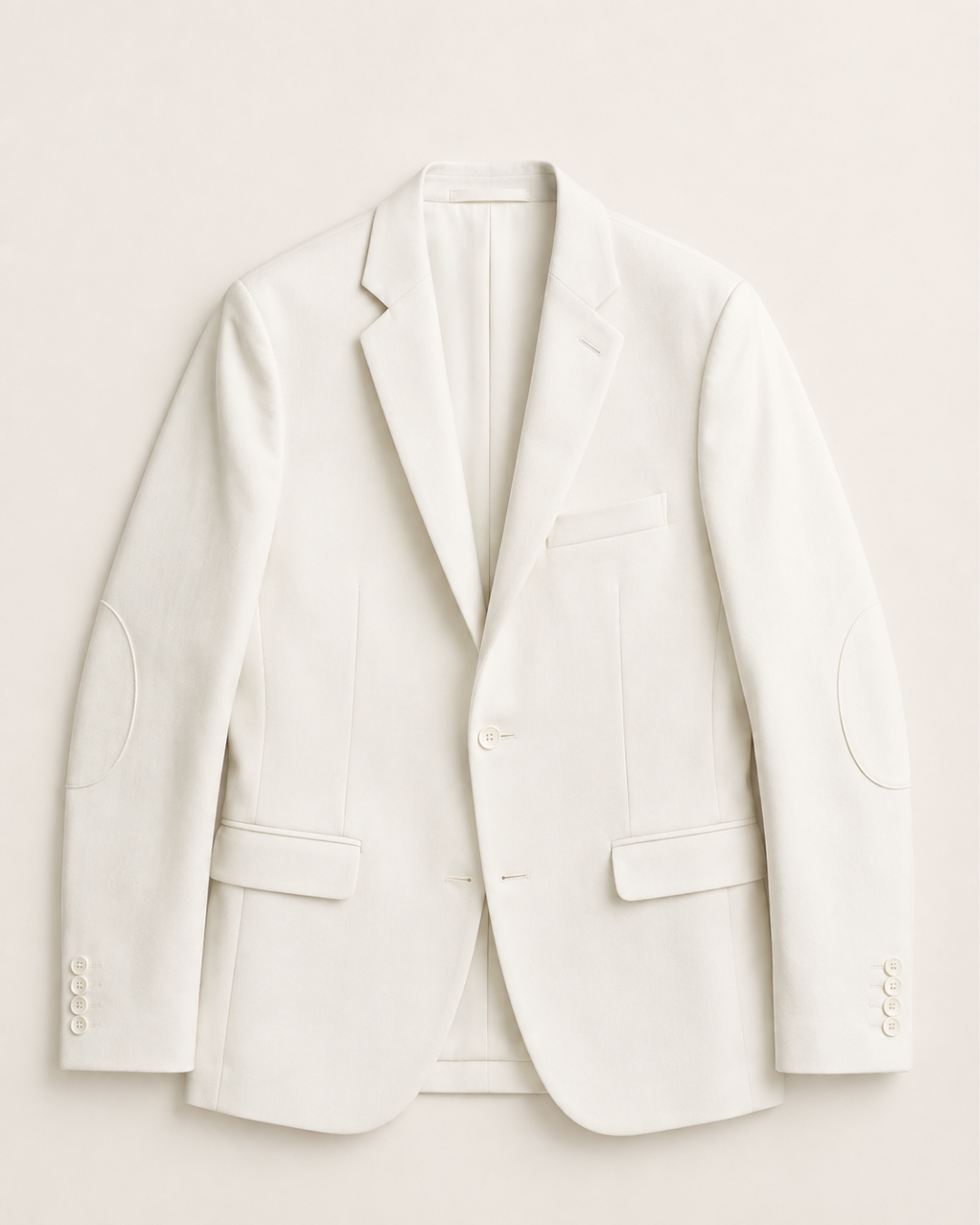BLAZER HOMBRE TIPO PAÑO  Crudo