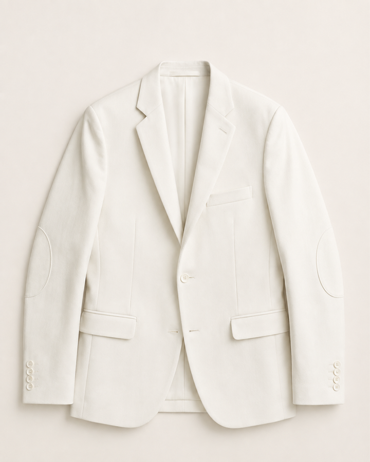 BLAZER HOMBRE TIPO PAÑO  Crudo