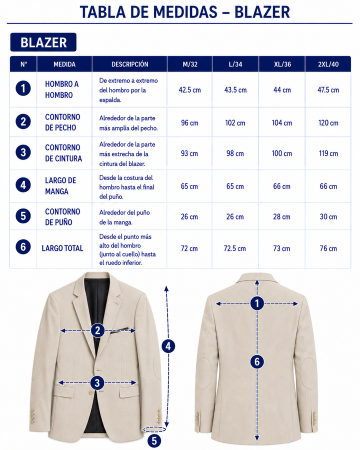 BLAZER HOMBRE TIPO PAÑO  Diseño Italiano Firenze