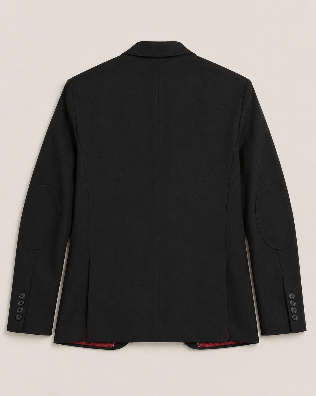 BLAZER HOMBRE TIPO PAÑO NEGRO