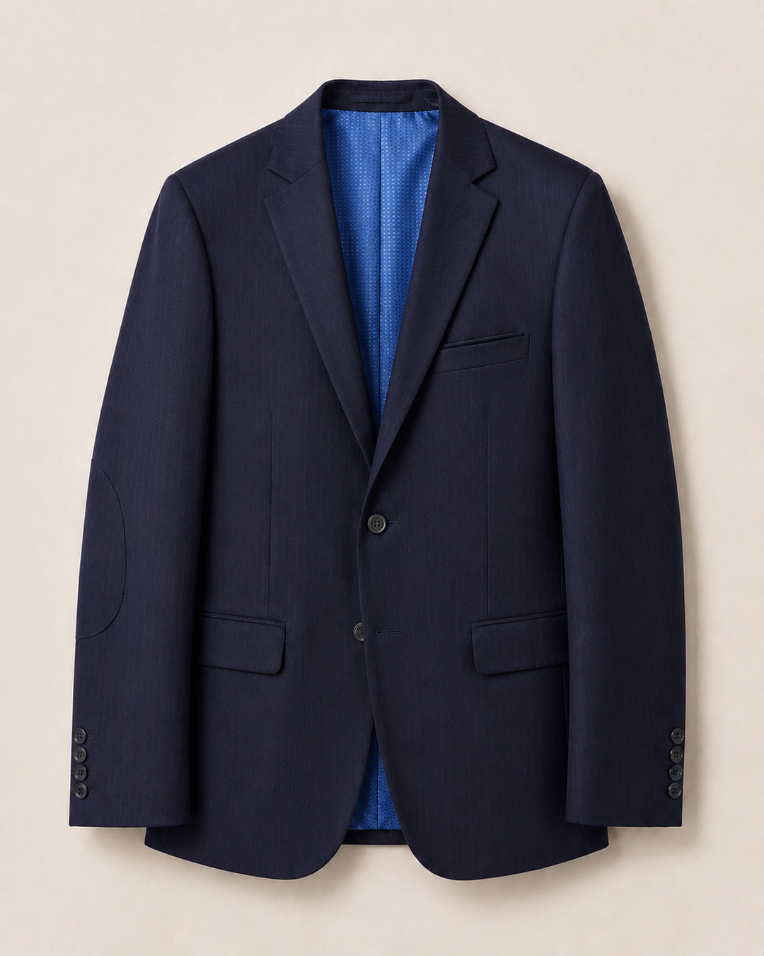 BLAZER hombre azul con raya tiza Salvatore