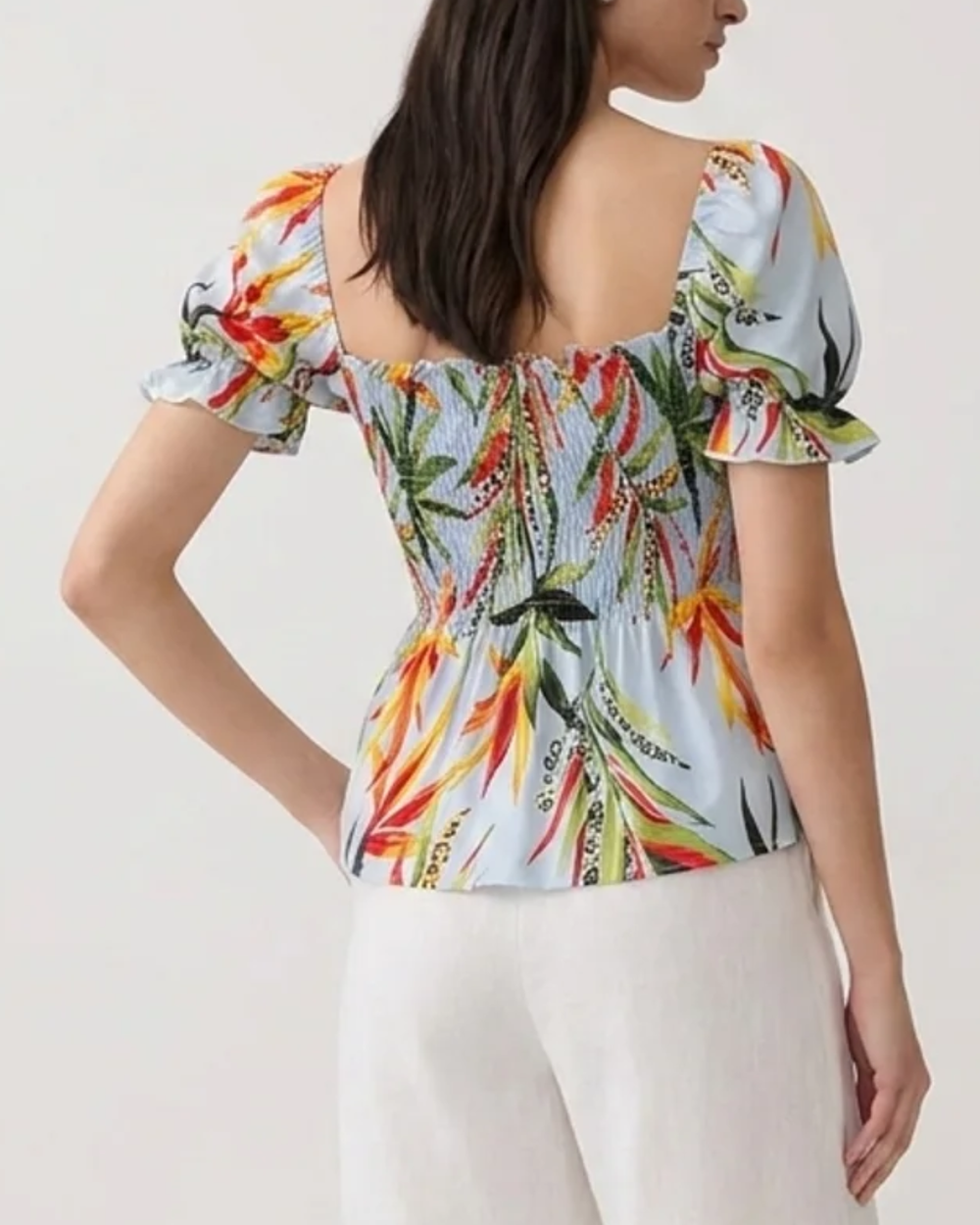 BLUSA FLORAL PRINT - Purple Rain