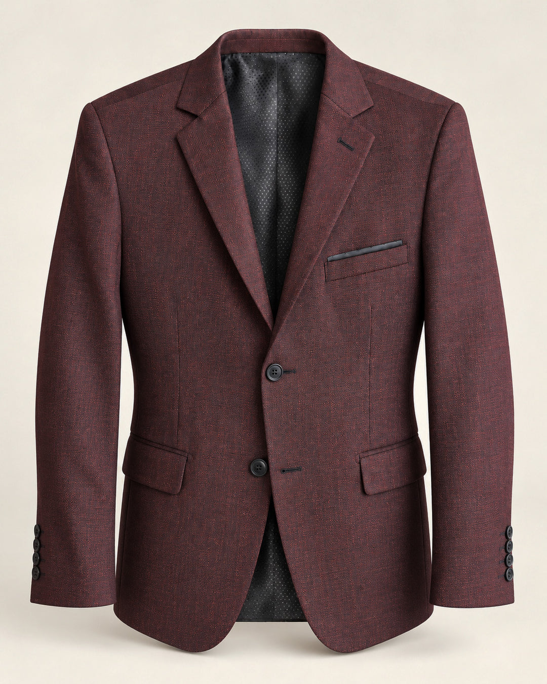 Traje Hombre Premium vino jaspeado