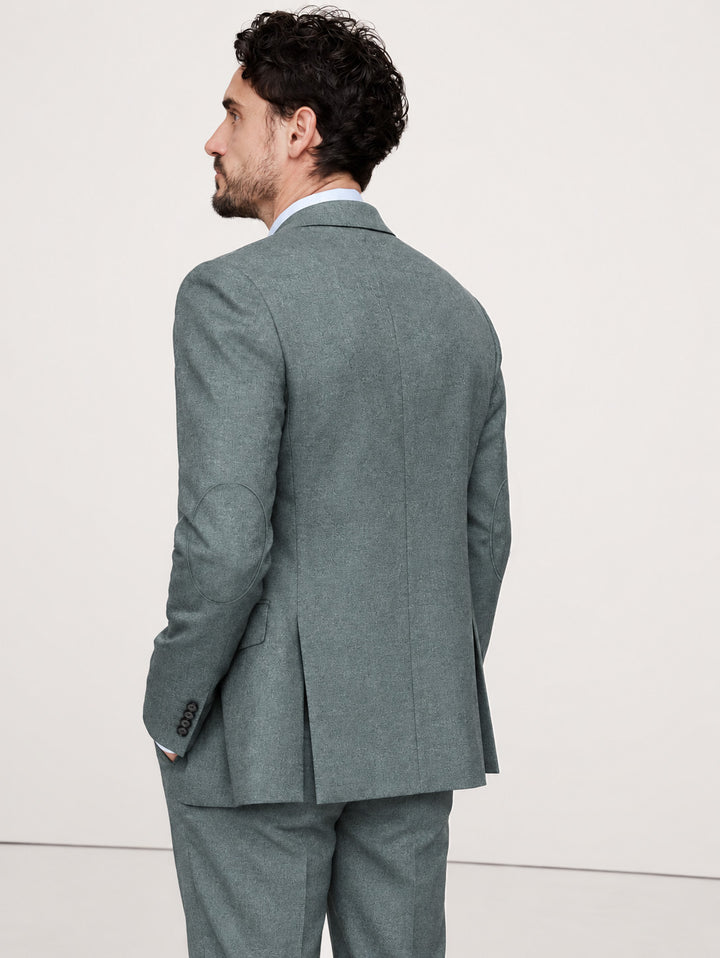 Traje Hombre Premium Texturizado petróleo grisáceo