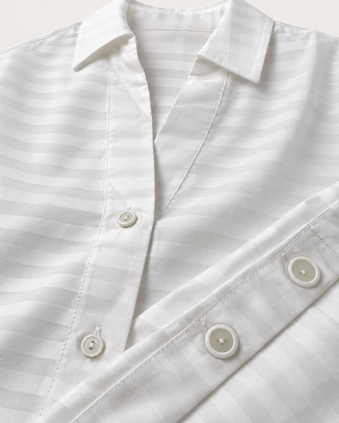 Blusa Camisera para Mujer con Botones Laterales