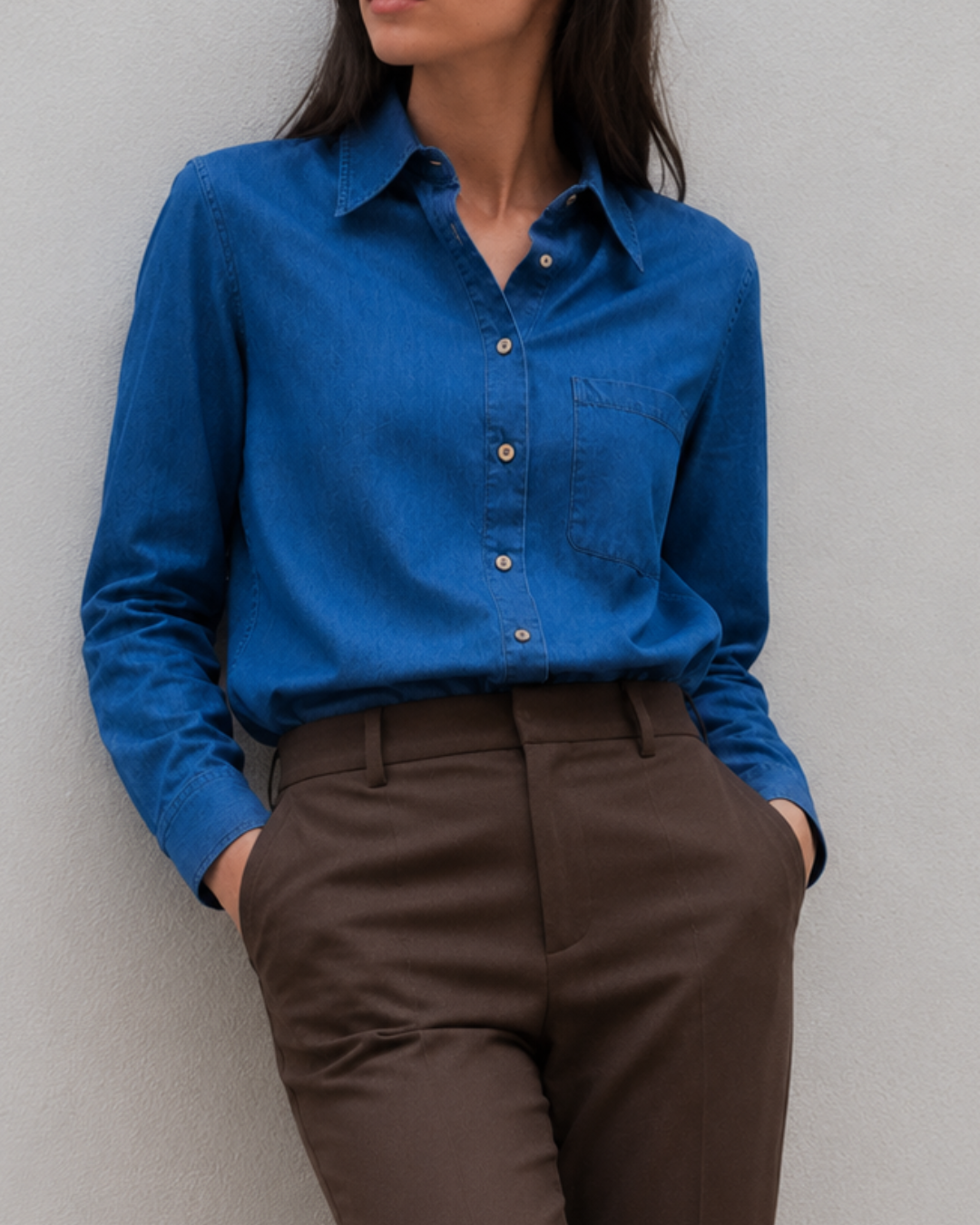 Blusa Denim Ligero Essential