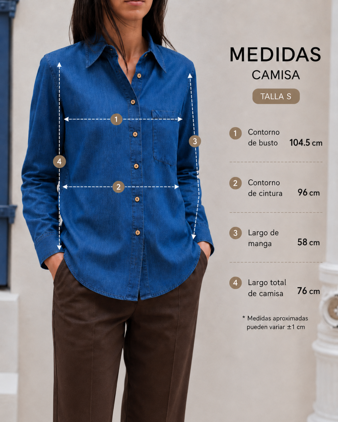 Blusa Denim Ligero Essential