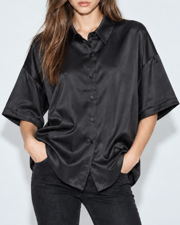 Blusa Dama Satin Aura