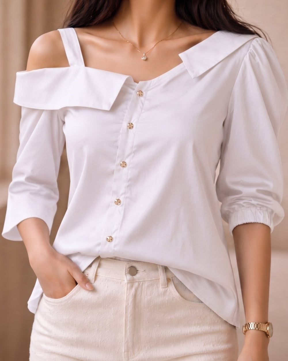BLUSA BEAUTY IN BLACK - Purple Rain