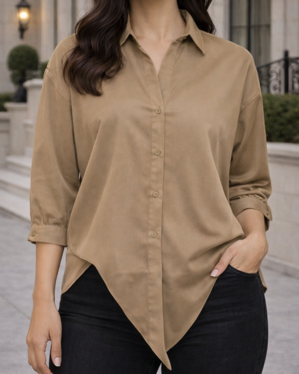 Blusa Kyra Fluid - Purple Rain