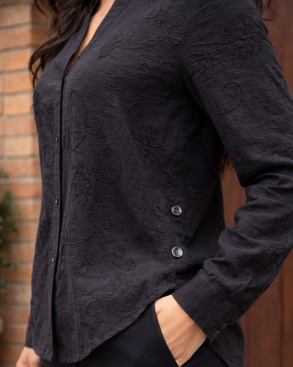 Blusa Manga larga Broadway Belle - Purple Rain