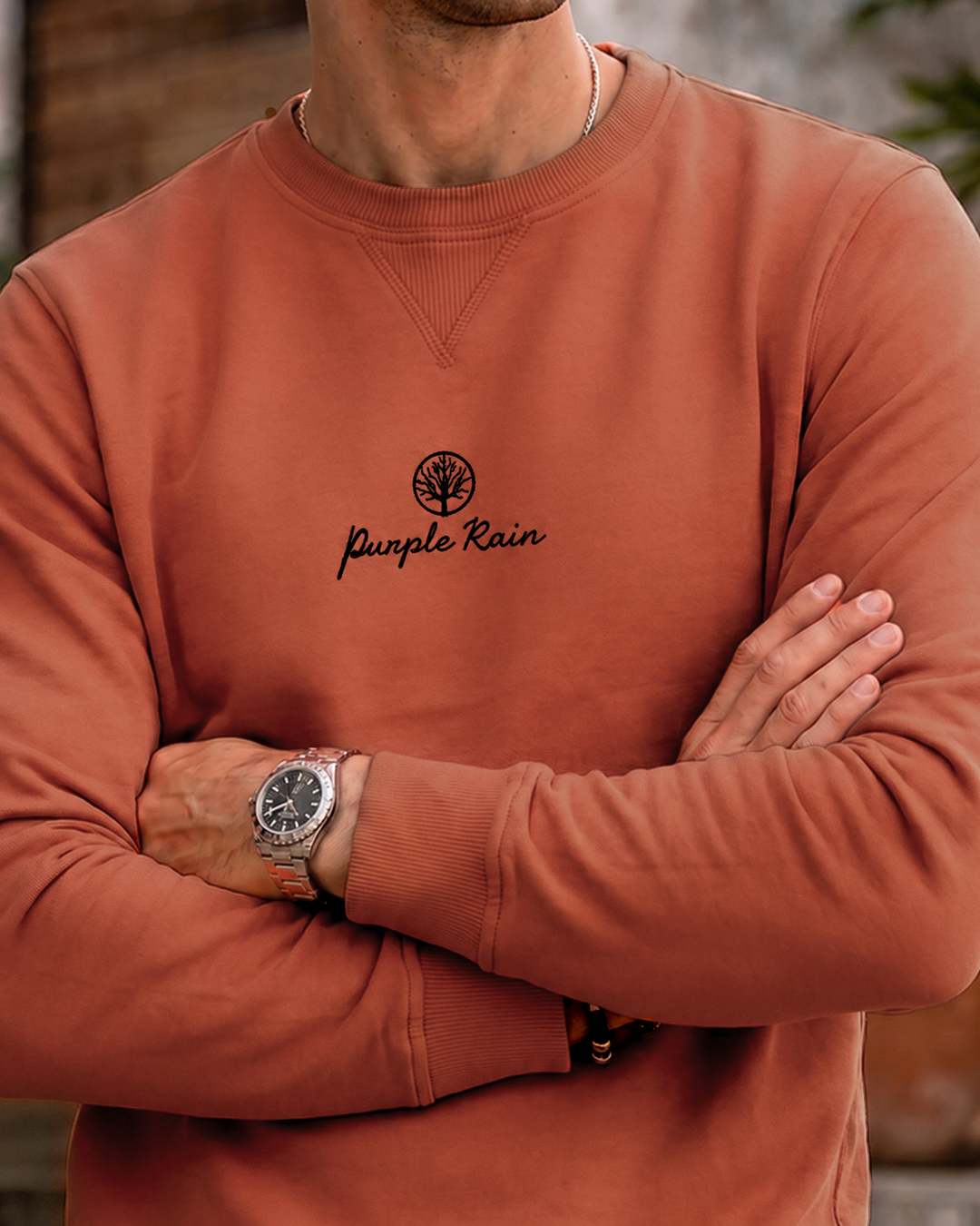 Buzo The Pima Foundation Crewneck - Purple Rain