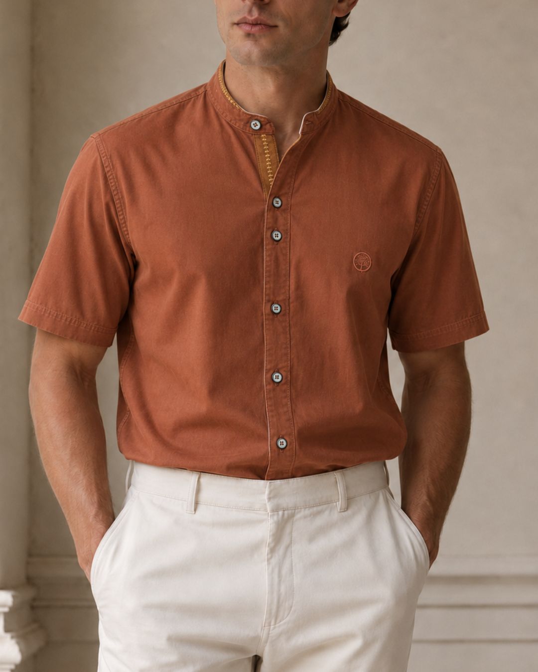 CAMISA HOMBRE MANNGA CORTA