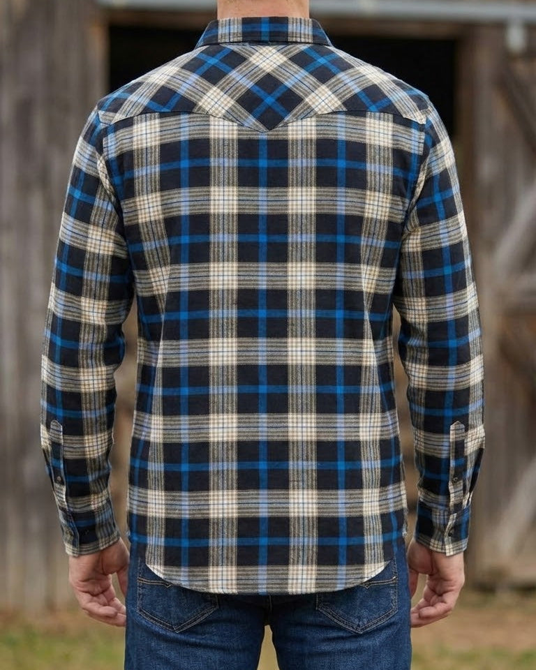 Camisa Leñadora Highland - Purple Rain