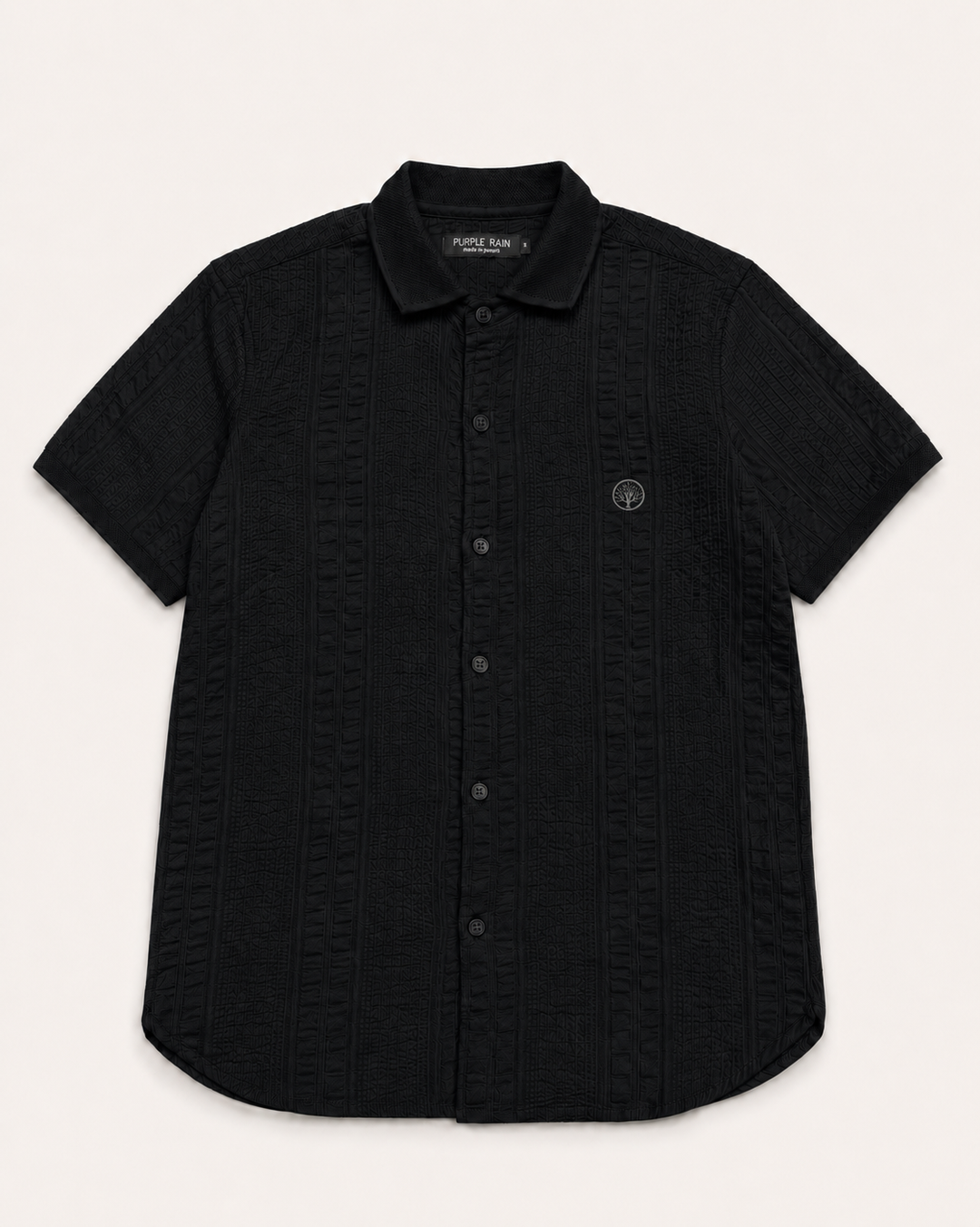 camisa hombre algodón, camisa manga corta hombre, camisa texturizada hombre, camisa fresca hombre, camisa casual elegante, camisa old money hombre, camisa premium hombre.
