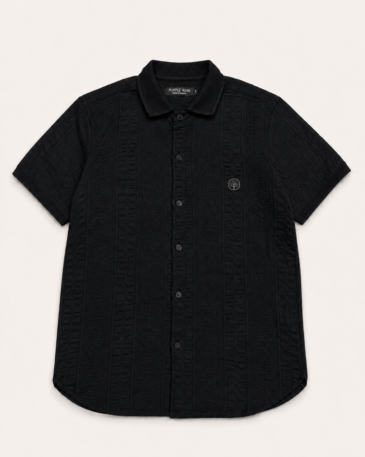 camisa hombre algodón, camisa manga corta hombre, camisa texturizada hombre, camisa fresca hombre, camisa casual elegante, camisa old money hombre, camisa premium hombre.