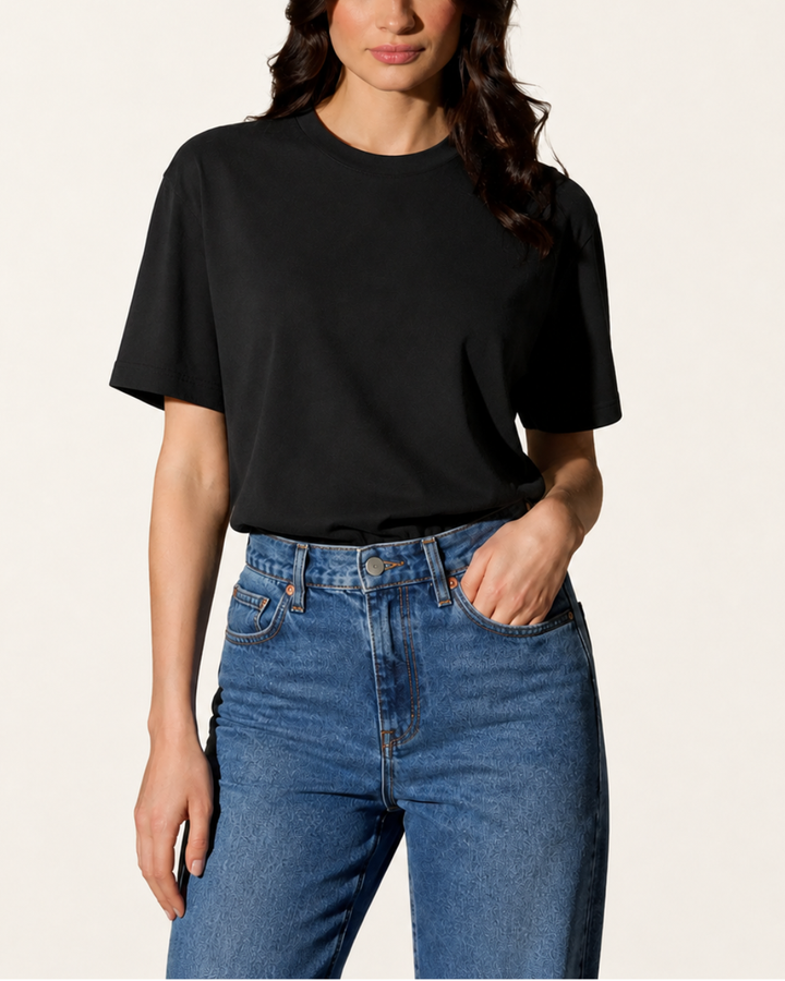 Camiseta Dama Essential Relaxed