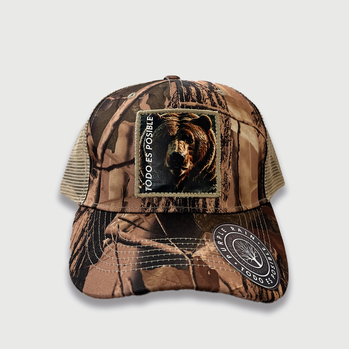 CAP HUNTER BEAR - Purple Rain