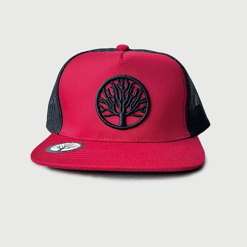 CAP STREET LOGO RED BLACK - Purple Rain