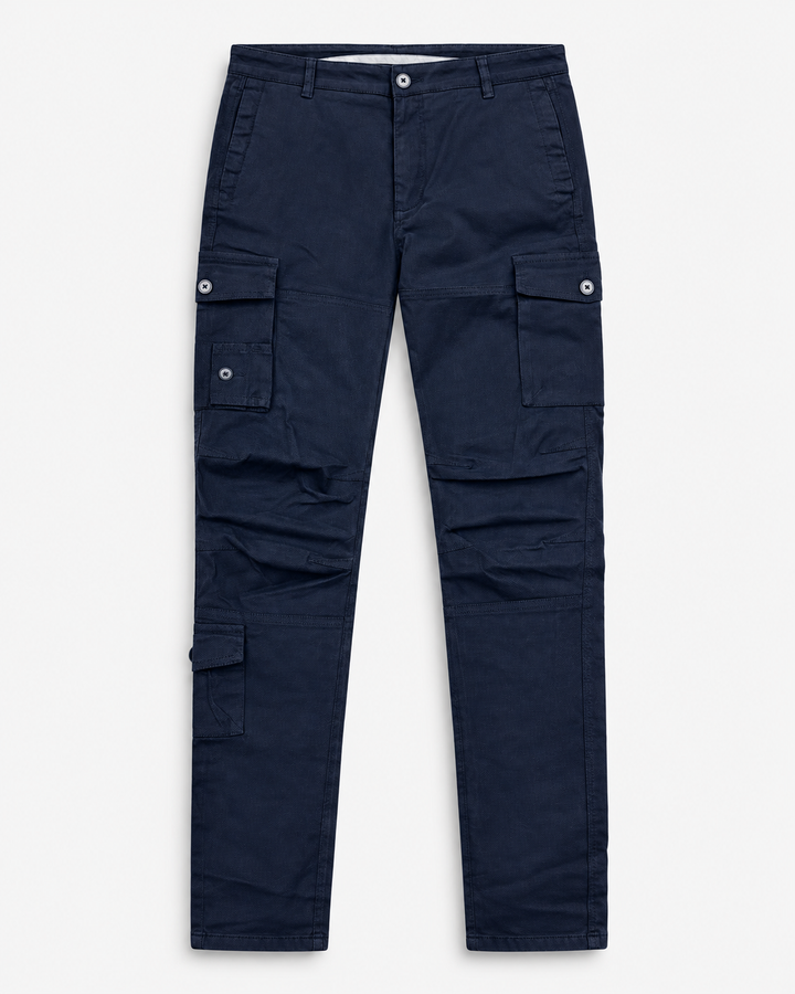 Pantalón Cargo Hombre Drill Micropunto
