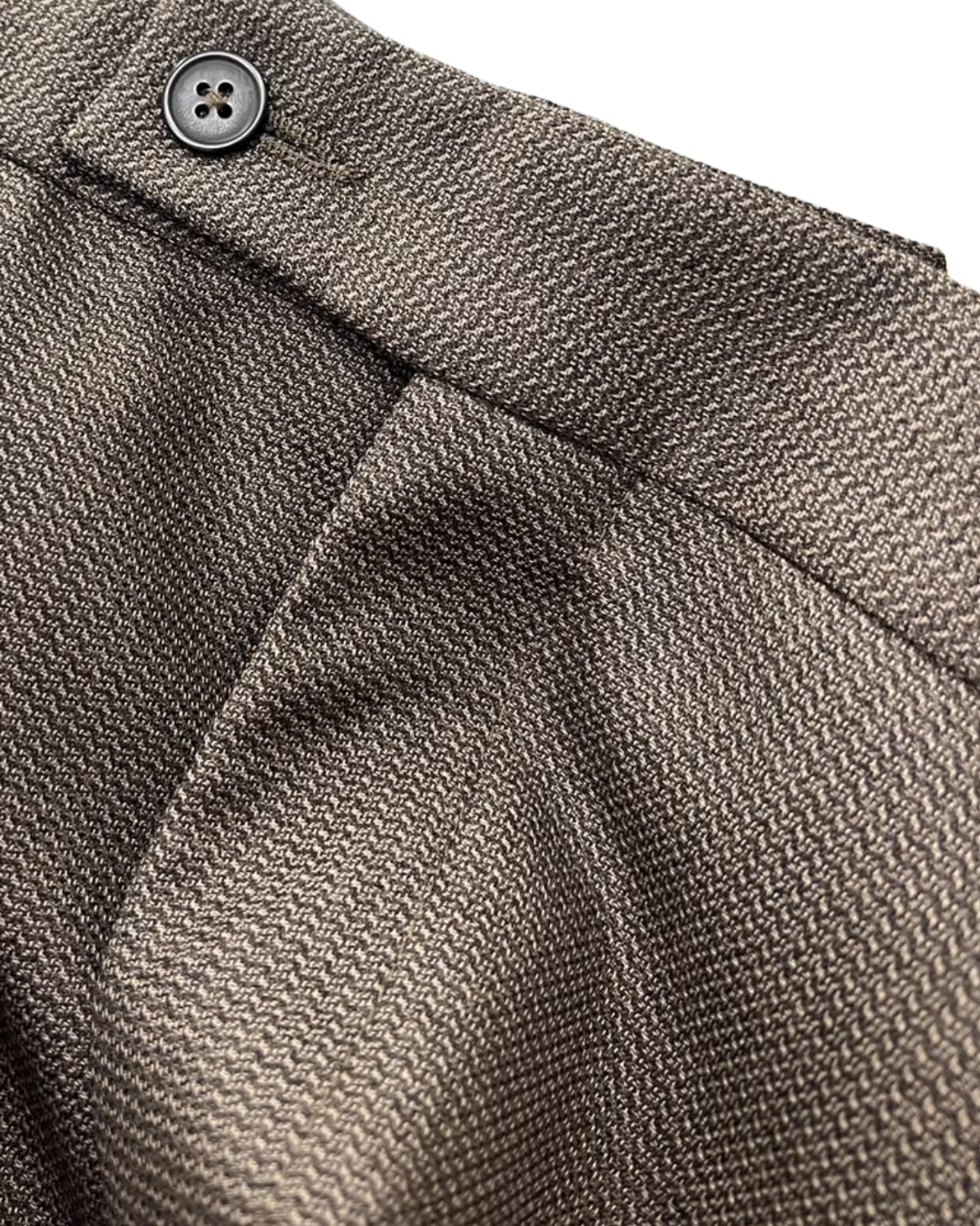 TRAJE HOMBRE TIPO PAÑO TEXTURIZADO TABACO