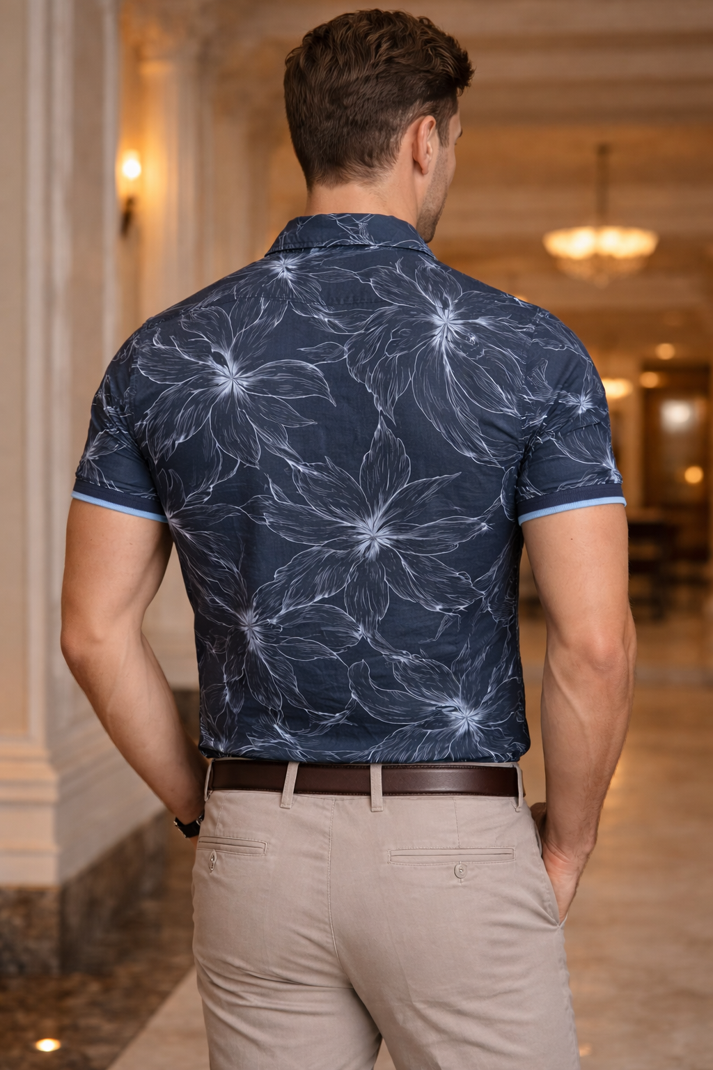 Camisa Bloom Premium - Purple Rain