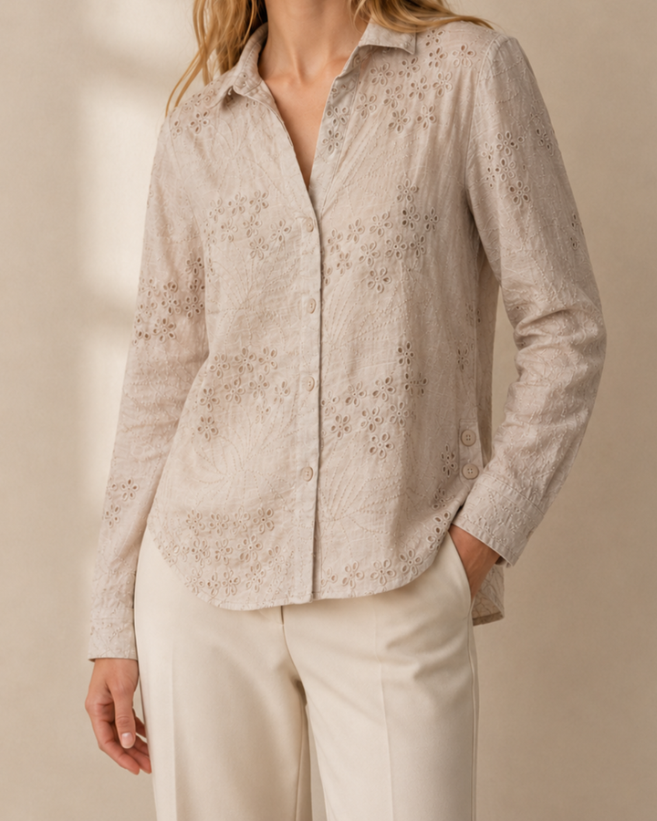 Camisa Bordada Ligera