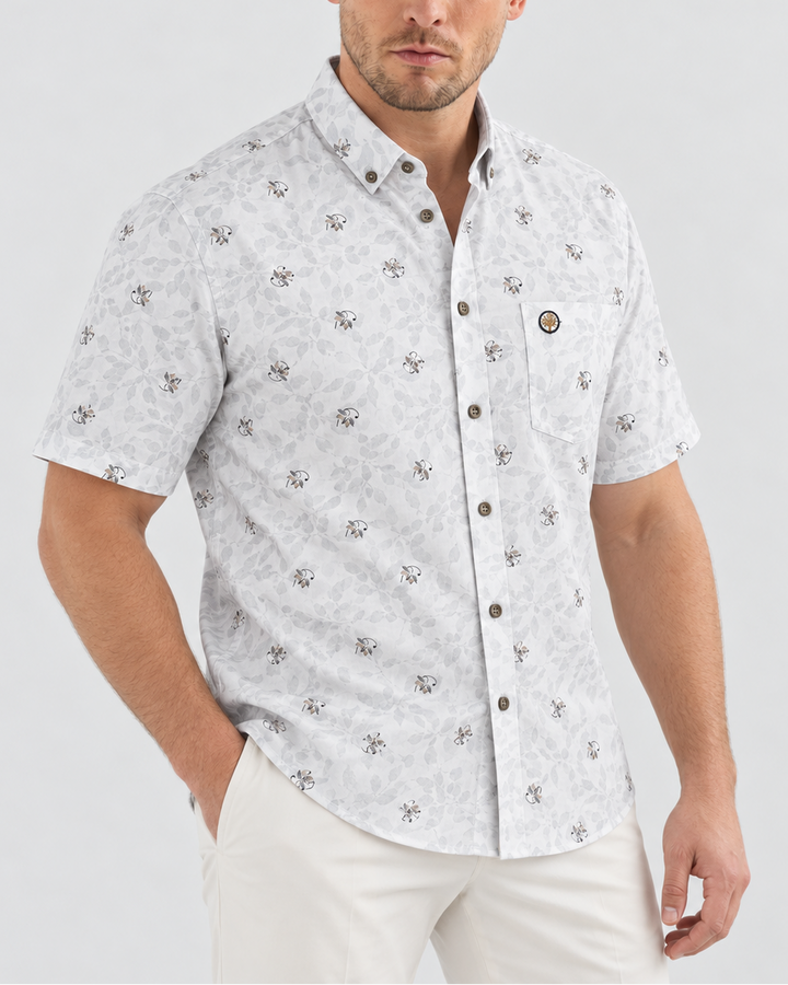 Camisa Hombre | Algodon 100% india - Purple Rain