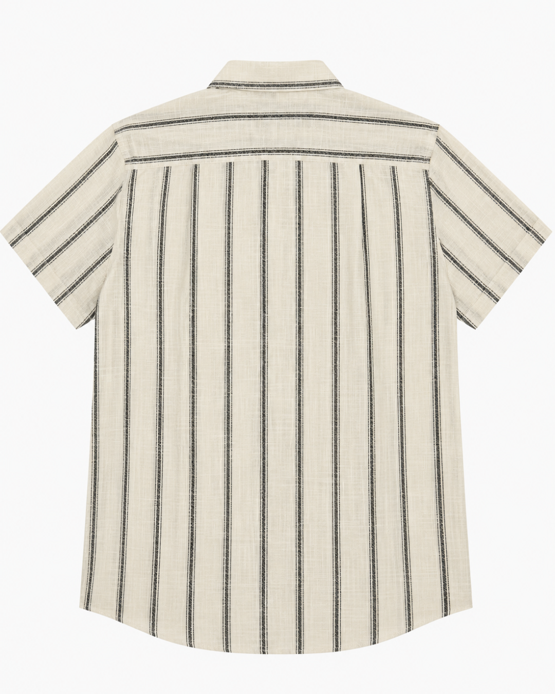 Camisa Hombre Manga Corta de Rayas Milano